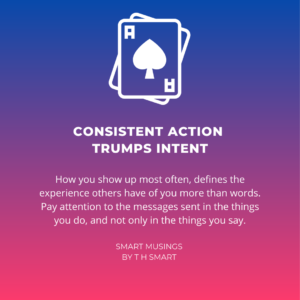 Consistent action
